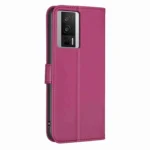 Four-leaf Embossed Leather Phone Case, For Xiaomi Redmi K60 / K60 Pro, For Xiaomi 12T / 12T Pro, For Xiaomi 12 Lite - Image 3