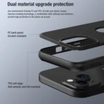 NILLKIN Super Frosted Shield Pro Phone Protective Case With LOGO Cutout, For iPhone 15 - Image 5