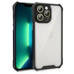 Shockproof Acrylic Phone Case with Lens Glass Film, For iPhone 13 Pro Max, For iPhone 13 Pro, For iPhone 13