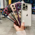 Shockproof Acrylic Phone Case with Lens Glass Film, For iPhone 11 Pro Max, For iPhone 11 - Image 4