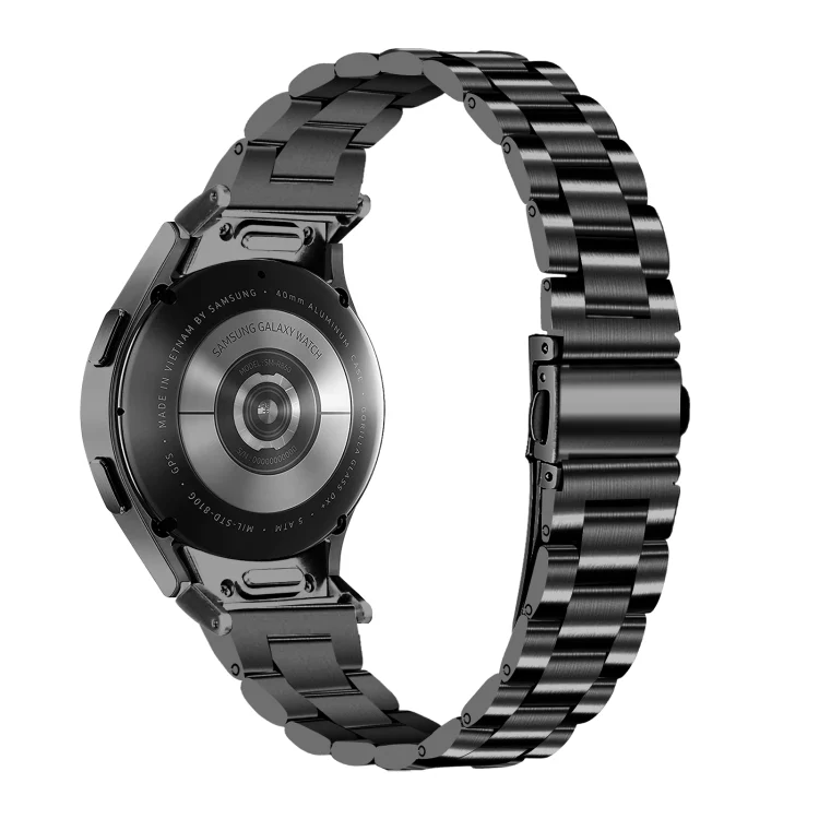 EDA006028901A_1.webp Quick Release Button Slim Three-bead Stainless Steel Watch Band - Image 3