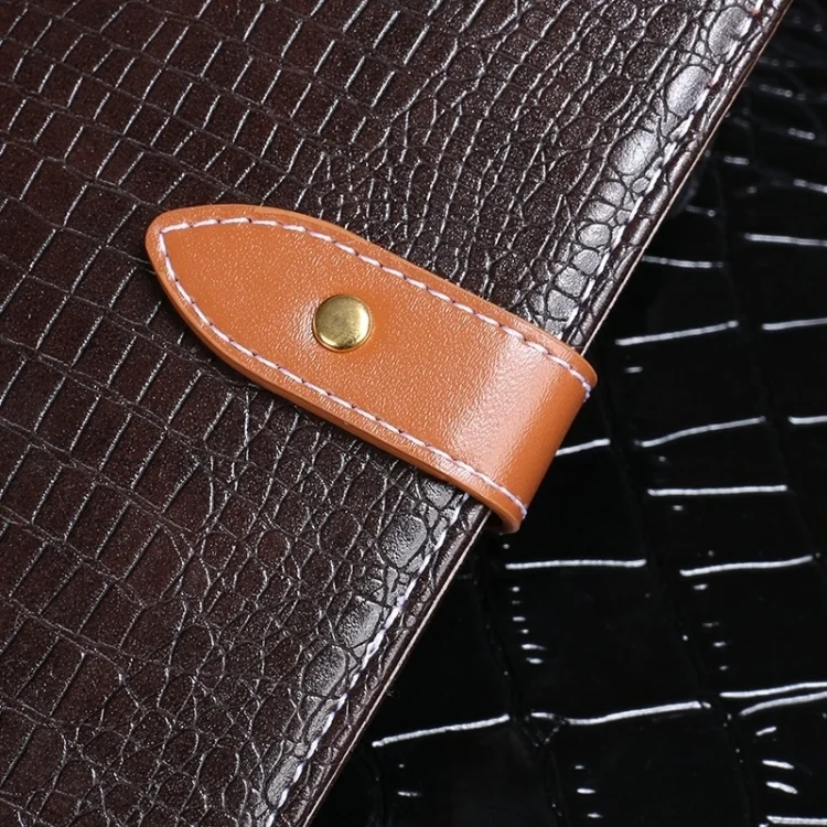 EDA0060345_B4.webp idewei Crocodile Texture Leather Phone Case, For iPhone 15 Pro Max, For iPhone 15 Pro, For iPhone 15 Plus, For iPhone 15 - Image 5