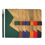 idewei Two-color Splicing Leather Phone Case, For OPPO Reno11 Pro 5G Global, For OPPO A38 4G - Image 5