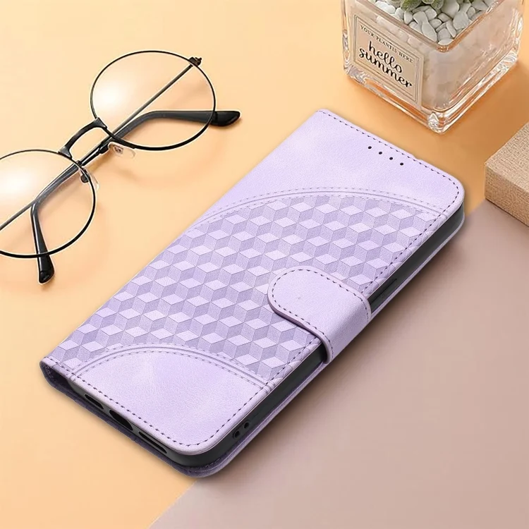 EDA006040720A_1.webp Elephant Head Embossed Phone Leather Case with Lanyard, For OPPO A79 - Image 2