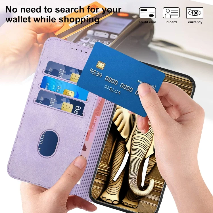 EDA006040720A_6.webp Elephant Head Embossed Phone Leather Case with Lanyard, For OPPO A79 - Image 7