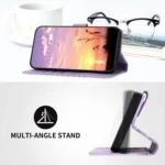 Elephant Head Embossed Phone Leather Case with Lanyard, For OPPO Reno5 4G / 5G / Find X3 Lite, For OPPO A53 4G/A32 4G/A53s 4G/A33 4G - Image 4