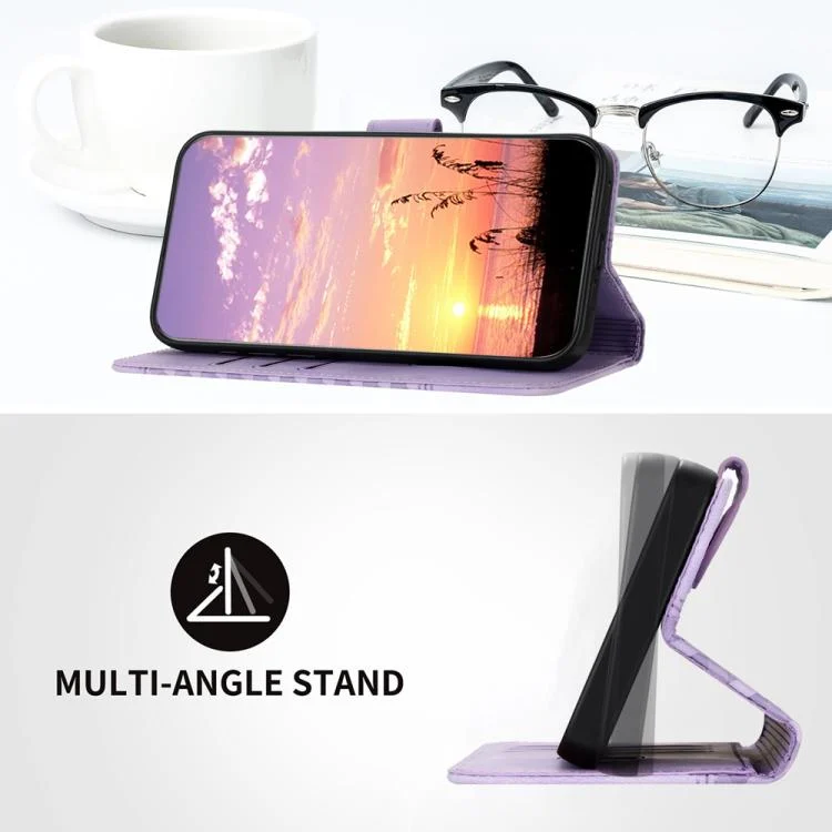 EDA006040728A_3.webp Elephant Head Embossed Phone Leather Case with Lanyard, For OPPO Reno5 4G / 5G / Find X3 Lite, For OPPO A53 4G/A32 4G/A53s 4G/A33 4G - Image 4