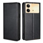 Gloss Oil Solid Color Magnetic Leather Phone Case, For Xiaomi Redmi Note 13R Pro 5G, For Xiaomi 14 Pro, For Xiaomi 14, For Xiaomi Redmi 13C 4G