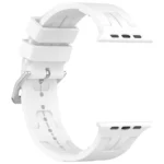 H Texture Silicone Ladder Buckle Watch Band, For Apple Watch SE 2023 44mm - Image 6