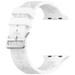 H Texture Silicone Ladder Buckle Watch Band, For Apple Watch SE 2022 44mm - Image 5