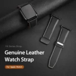 DUX DUCIS YA Series Magnetic Buckle Genuine Leather Watch Band, For Apple Watch 42mm, For Apple Watch 38mm - Image 6