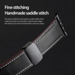 DUX DUCIS YA Series Magnetic Buckle Genuine Leather Watch Band, For Apple Watch 42mm, For Apple Watch 38mm - Image 12