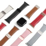 DUX DUCIS YA Series Magnetic Buckle Genuine Leather Watch Band, For Apple Watch 42mm, For Apple Watch 38mm - Image 4