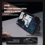 NILLKIN Textured Prop Camera Cover Holder Design Nylon MagSafe Magnetic Precise Hole Phone Case, For Xiaomi 14 Pro - Image 6