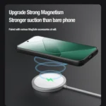 NILLKIN Textured Prop Camera Cover Holder Design Nylon MagSafe Magnetic Precise Hole Phone Case, For Xiaomi 14 Pro - Image 7