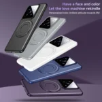 Matte Magsafe Magnetic Phone Case with Trolley Holder, For Xiaomi 14 Pro, For Xiaomi 14 - Image 2