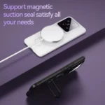 Matte Magsafe Magnetic Phone Case with Trolley Holder, For Xiaomi 14 Pro, For Xiaomi 14 - Image 3