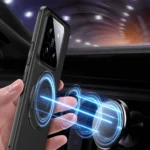 Matte Magsafe Magnetic Phone Case with Trolley Holder, For Xiaomi 14 Pro, For Xiaomi 14 - Image 7