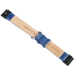 20mm Bamboo Joint Texture Genuine Leather Watch Band - Image 6