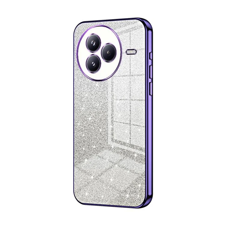 Gradient Glitter Powder Electroplated Phone Case, For Xiaomi Civi 5 Pro, For Xiaomi 15 Pro