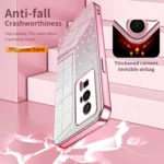 Gradient Glitter Powder Electroplated Phone Case, For Xiaomi Mi 11, For Xiaomi Mi 10 Lite 5G - Image 6