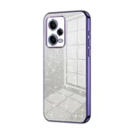 Gradient Glitter Powder Electroplated Phone Case, For Xiaomi Redmi Note 12 Pro 5G, For Xiaomi Redmi Note 12 Pro Speed