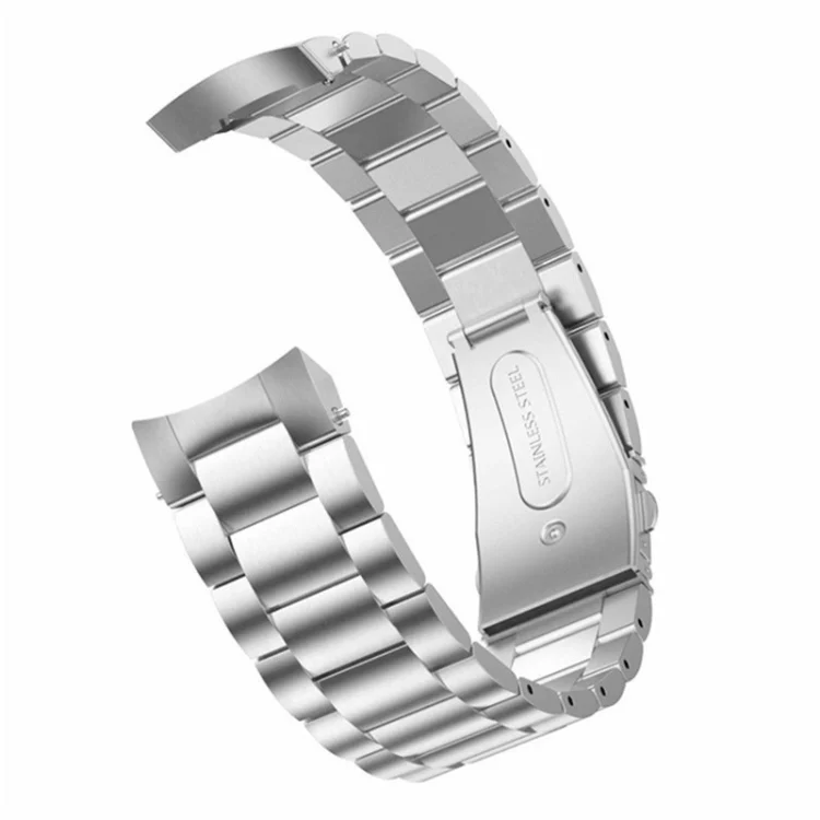 EDA006068701B_1.webp Three Strains Curved Flat Buckle Stainless Steel Watch Band - Image 5