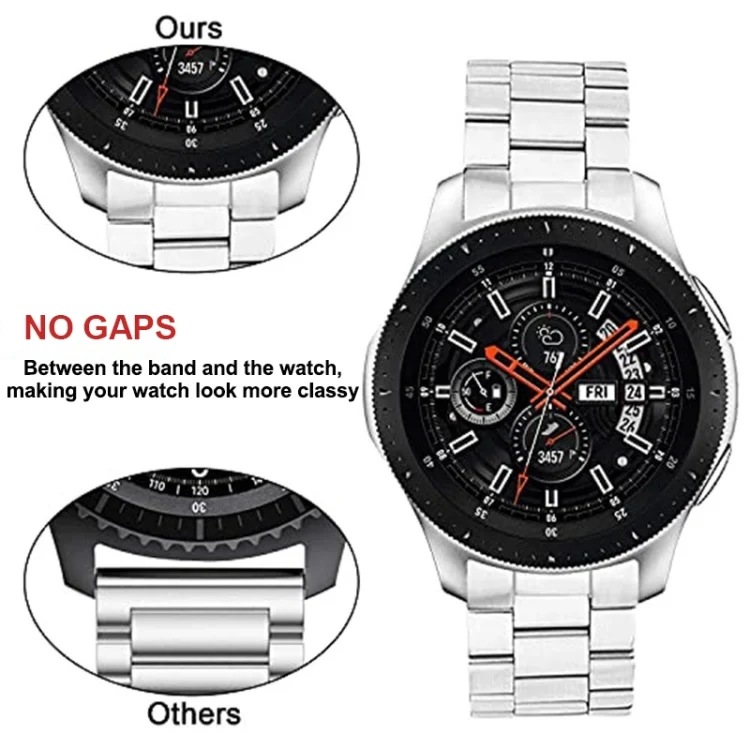 EDA0060687_B2.webp Three Strains Curved Flat Buckle Stainless Steel Watch Band - Image 3