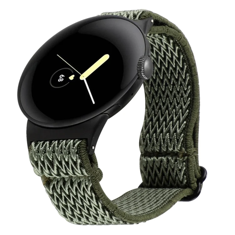 20mm Wave Braided Nylon Watch Band