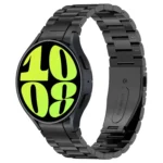 Button Style Three-bead Metal Watch Band