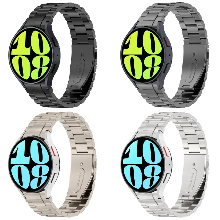 EDA0060701_B2.webp Button Style Three-bead Metal Watch Band - Image 3