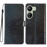 Glitter Powder Flip Leather Phone Case, For Xiaomi Redmi 13C, For Xiaomi 13T 5G