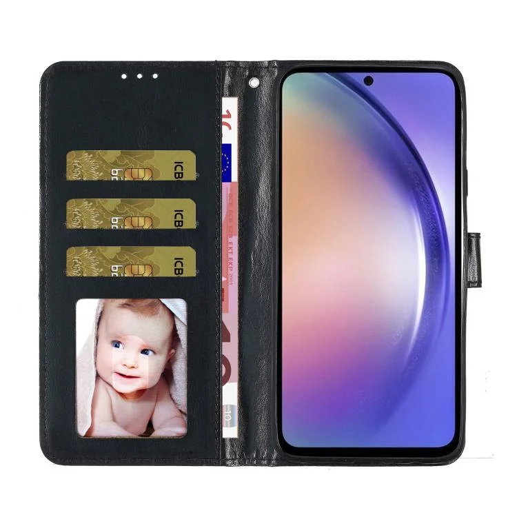 EDA006077707A_3.webp Glitter Powder Flip Leather Phone Case, For Xiaomi 15T Pro 5G, For Xiaomi 15T 5G, For Xiaomi 15 Pro - Image 4