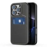 DUX DUCIS Rafi II Series MagSafe Magnetic Holder RFID Phone Case, For iPhone 16 Pro Max, For iPhone 16 Pro, For iPhone 16, For iPhone 15 Pro Max, For iPhone 15 Pro, For iPhone 15 Plus, For iPhone 1...