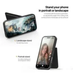 DUX DUCIS Rafi II Series MagSafe Magnetic Holder RFID Phone Case, For iPhone 16 Pro Max, For iPhone 16 Pro, For iPhone 16, For iPhone 15 Pro Max, For iPhone 15 Pro, For iPhone 15 Plus, For iPhone 1... - Image 4