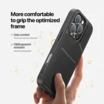 DUX DUCIS Rafi II Series MagSafe Magnetic Holder RFID Phone Case, For iPhone 16 Pro Max, For iPhone 16 Pro, For iPhone 16, For iPhone 15 Pro Max, For iPhone 15 Pro, For iPhone 15 Plus, For iPhone 1... - Image 6