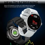 CY500 1.43 inch AMOLED Screen Smart Watch, BT Call / Heart Rate / Blood Pressure / Blood Oxygen - Image 7