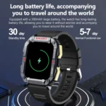 YK01 1.83 inch Smart Sports Call Watch, Heart Rate / Blood Pressure / Blood Oxygen - Image 6