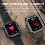 YK01 1.83 inch Smart Sports Call Watch, Heart Rate / Blood Pressure / Blood Oxygen - Image 7