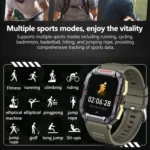 YK01 1.83 inch Smart Sports Call Watch, Heart Rate / Blood Pressure / Blood Oxygen - Image 8