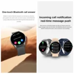 YK02 1.43 inch AMOLED Screen Smart Watch, BT Call / Heart Rate / Blood Pressure / Blood Oxygen - Image 4