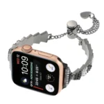 Shell Beads Chain Bracelet Metal Watch Band, For Apple Watch Ultra 49mm, For Apple Watch Series 8 41mm, For Apple Watch Series 8 45mm, For Apple Watch SE 2022 40mm, For Apple Watch SE 2022 44mm - Image 6
