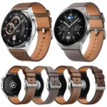 Universal Square Tail Leather Watch Band - Image 2