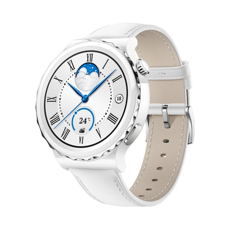 Universal Pointed Tail Leather Watch Band