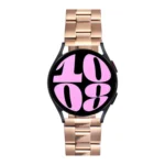 Universal Three-Bead Stainless Steel Watch Band