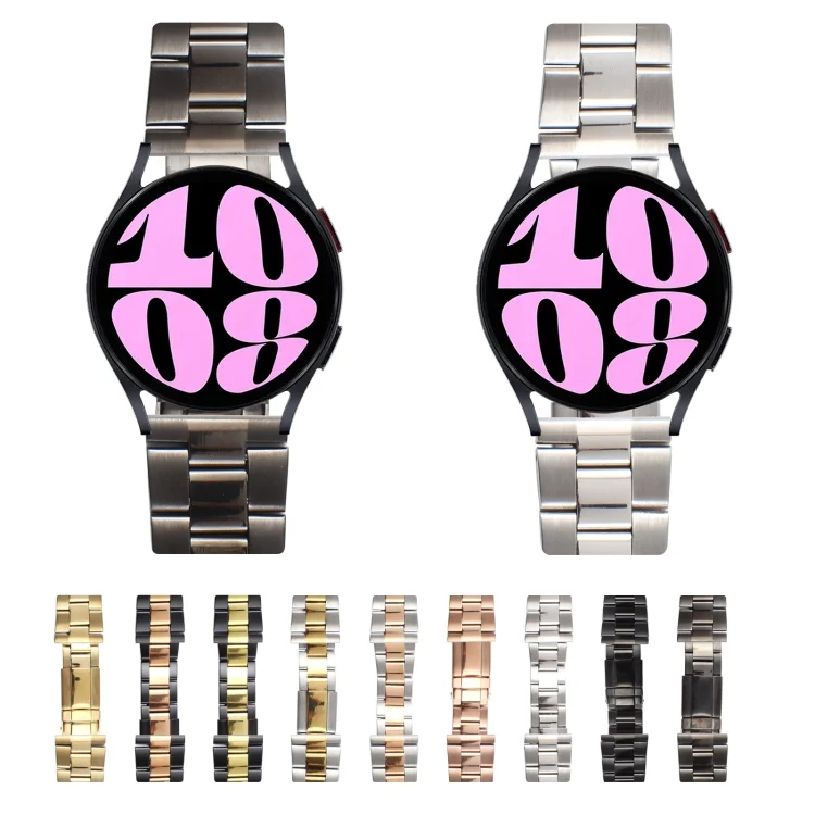 EDA0060989_B1.webp Universal Three-Bead Stainless Steel Watch Band - Image 2
