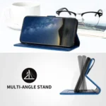 Datura Flower Embossed Flip Leather Phone Case, For OPPO A1 Pro / Reno8 T 5G Global, For OPPO A98 5G - Image 5