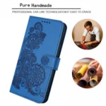 Datura Flower Embossed Flip Leather Phone Case, For OPPO A38 /  A18, For OPPO Find X8 Pro - Image 4