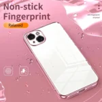 Transparent Plating Fine Hole Phone Case, For iPhone 15 Plus, For iPhone 15 - Image 4