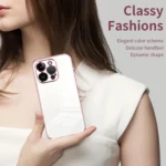 Transparent Plating Fine Hole Phone Case, For iPhone 14 Pro, For iPhone 14 Pro Max - Image 3